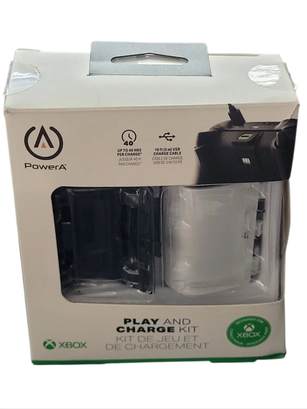 PowerA Play & Charge Kit for Xbox Series X|S and Xbox One (INCOMPLETE Open Box)